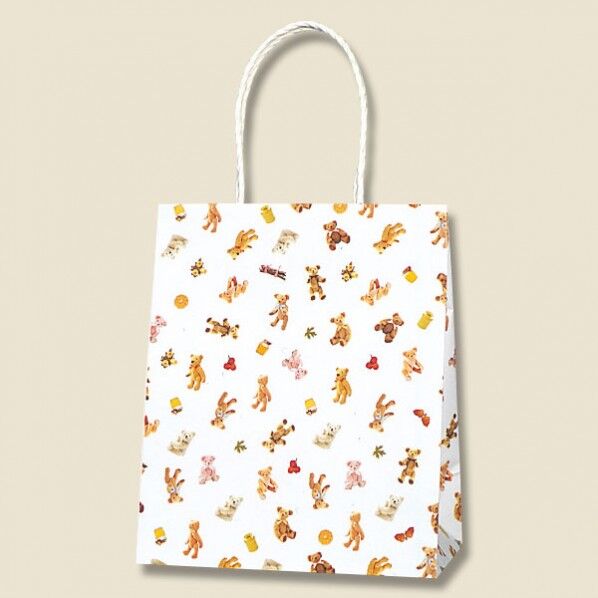 手提げ紙袋 Pスムースバッグ 22-12 プチベア