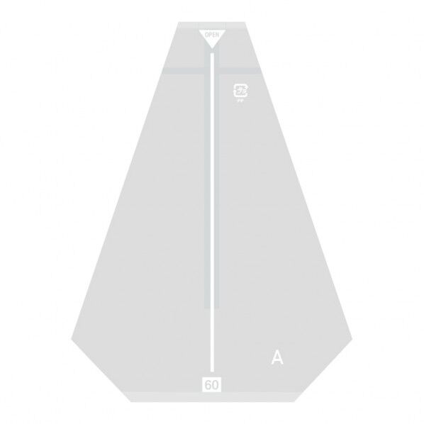 シモジマ HEIKO サンドイッチ袋 60 イージーカット ライン白100枚 006770600 100枚...