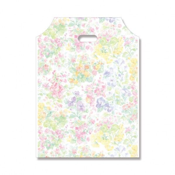 HEIKO 手抜きポリ袋 DXハンディバッグ S 表記入り 100枚 ローザ 006958421 100枚