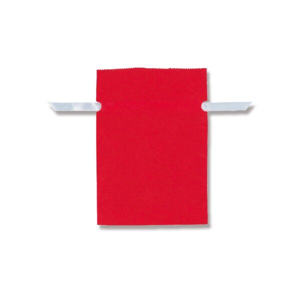 ササガワ 巾着袋 巾着袋 Fシャンテ 赤 250×350+80 5P 3508943 35-8943 5枚...