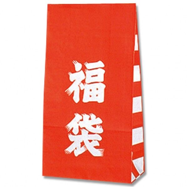 HEIKO 角底袋 ファンシーバッグ 福袋 S1 100枚 120×マチ65×220mm 3065100 1点