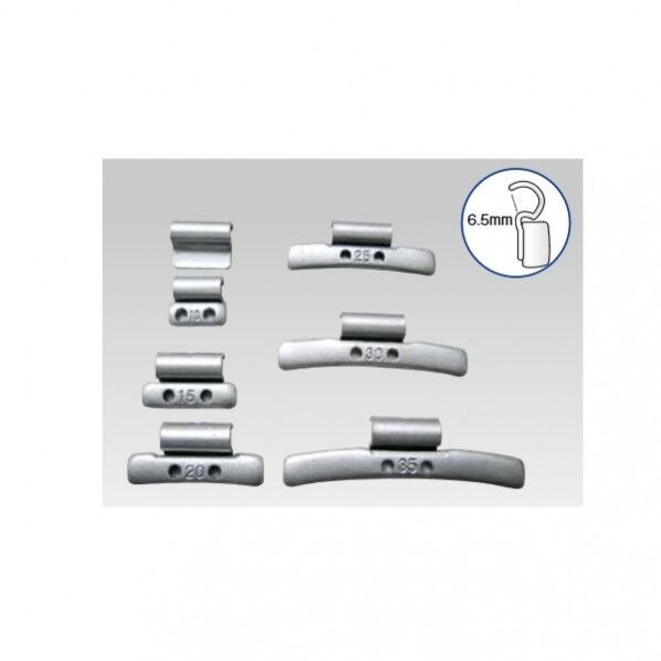 鉄製･アルミ純正打込みウエイト