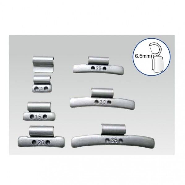 鉄製･アルミ純正打込みウエイト