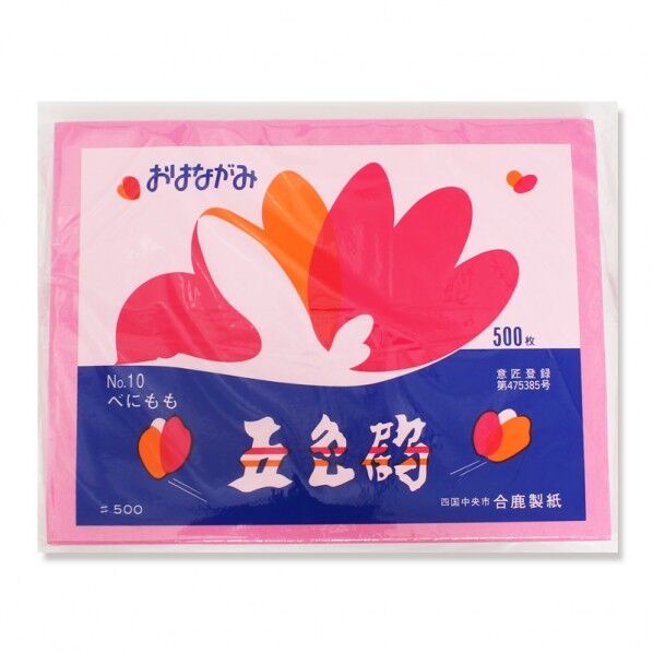 お花紙 五色鶴 500枚入 べにもも
