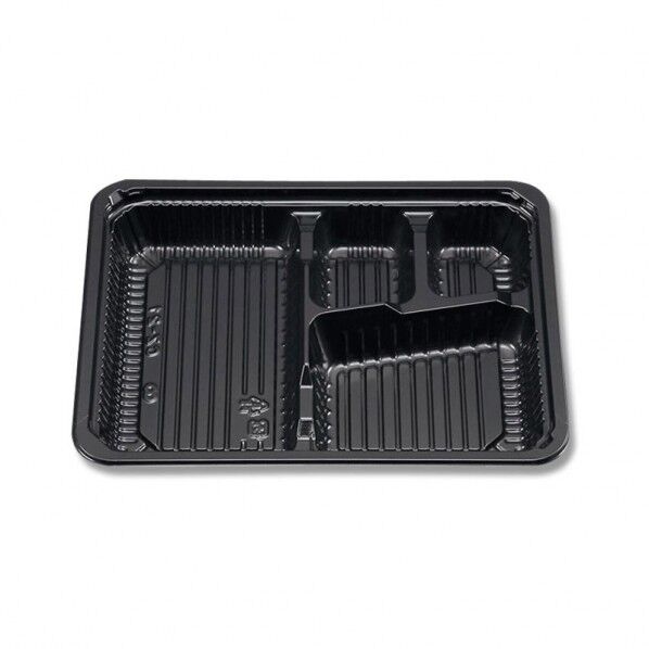 弁当容器 新CZ-21 BS黒本体 004406670 50枚