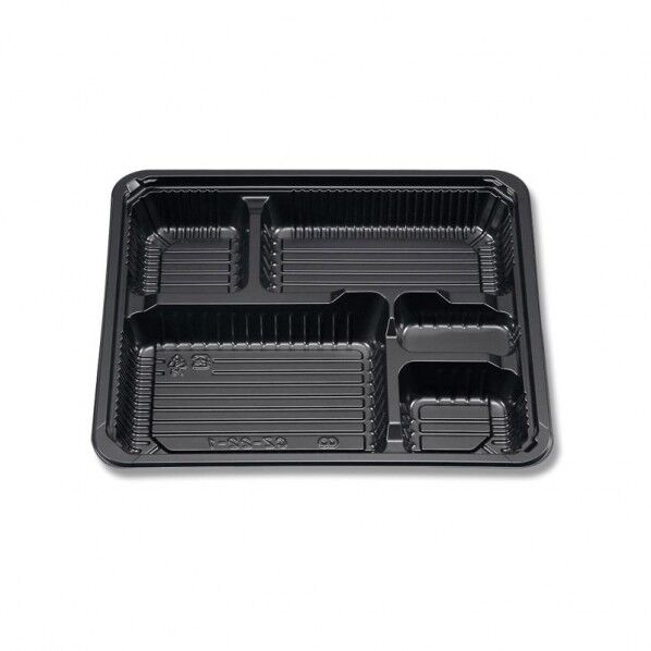 弁当容器 新CZ-22-1 BS黒本体 004406674 50枚