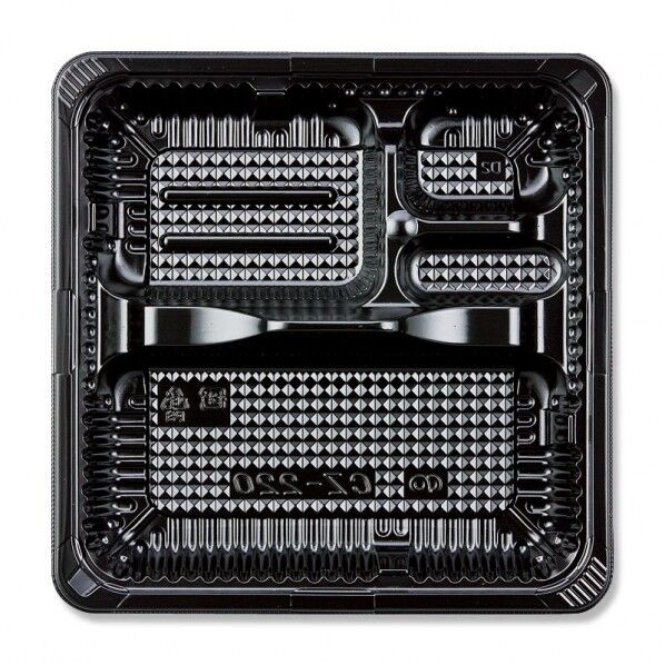 弁当容器 BS黒本体(N) 004406701 50枚