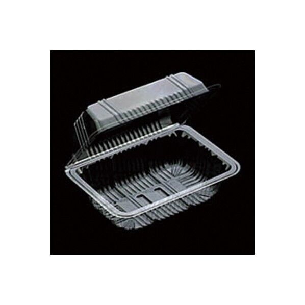 食品容器 フードパック(折蓋タイプ) おにぎり3個 004420128 100枚