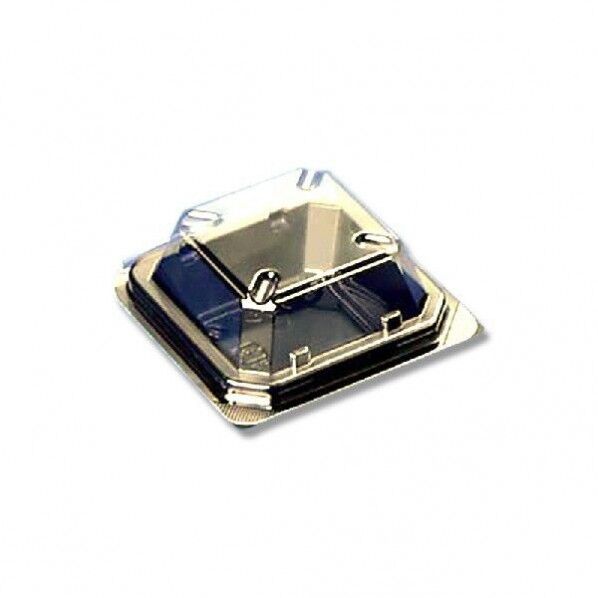 嵌合フードパック 和菓子 1個用 黒 004426024 50個