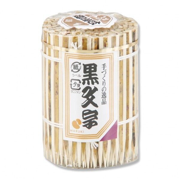 楊枝 黒文字楊枝 7.5cm 極細セロ巻 約300本入 004623457 1袋