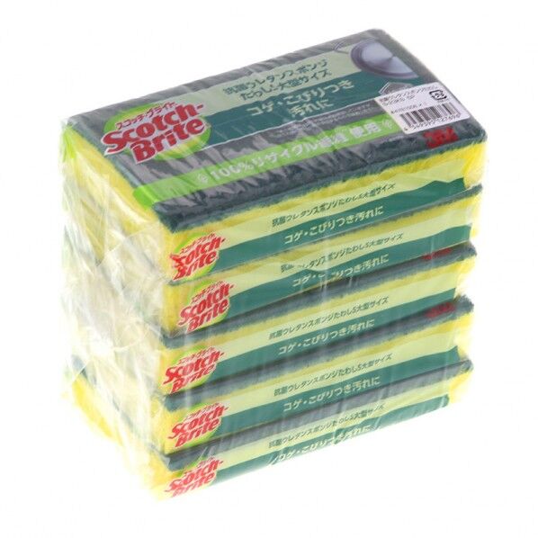 スコッチブライト ウレタンスポンジたわし パック 004781506 5個
