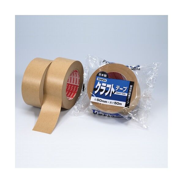 SWAN クラフトテープ 50mm×50m 001800824 1点