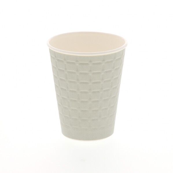 スマイル 紙コップ モデレカップ 9オンス 50個 グレー 79×93×50mm 4539090 50個