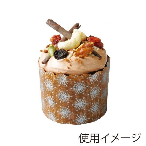 マフィンカップ 星柄 M403 004299403 100枚