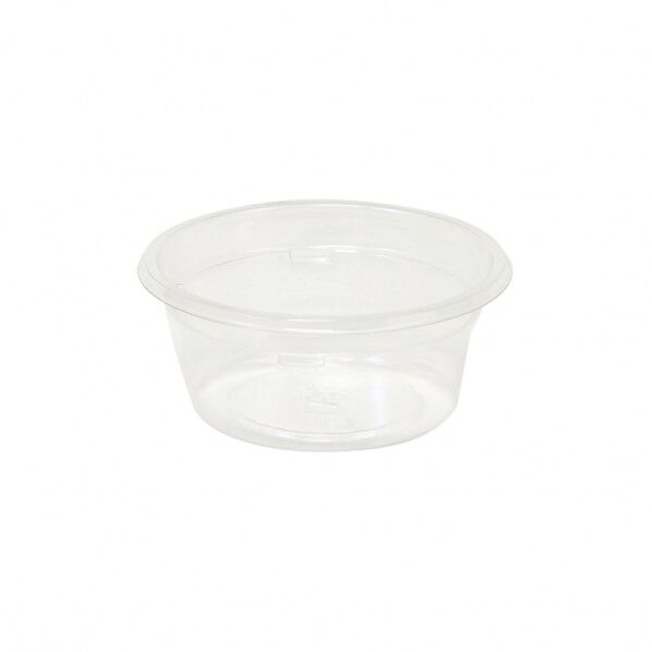 惣菜容器 バイオカップ 丸型 本体 60BL浅 004450800 50枚