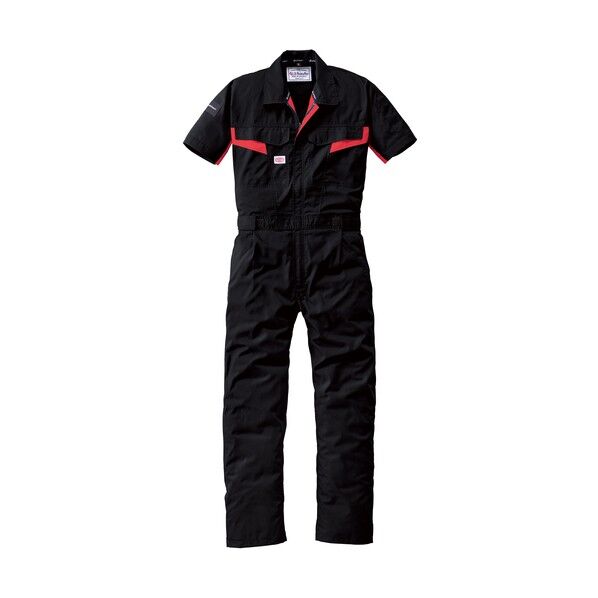 AUTO-BI ファイテン半袖つなぎ服1511-006ブラック-3L 1511-006-3L 1着...