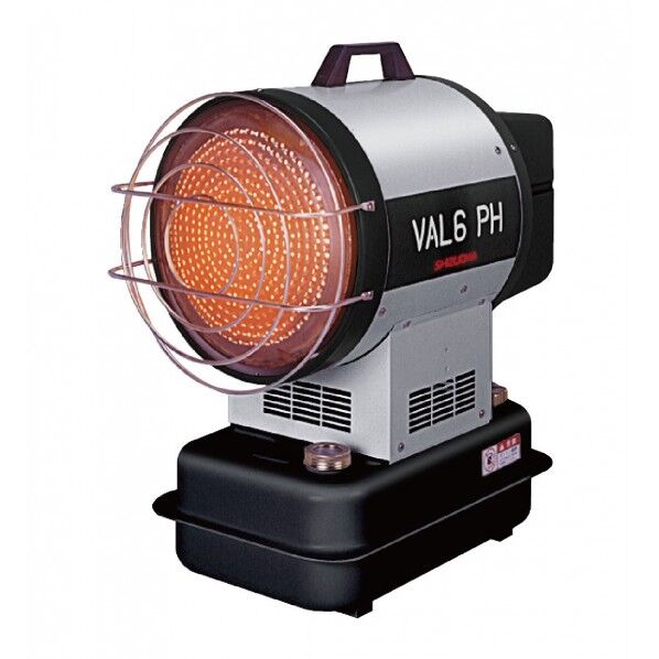 静岡製機 VAL6MF1 赤外線オイルヒーターVAL6ミニエフワン50Hz ｜短納期