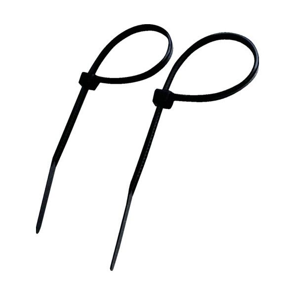 タイラップ 100pc 黒 100mm 01-07998 1点