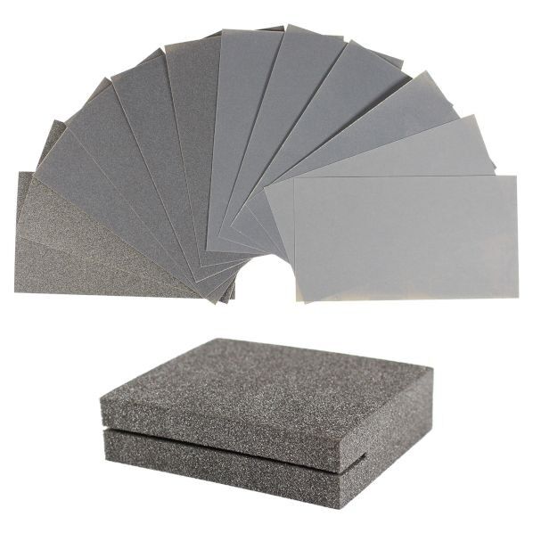 耐水ヤスリ バンパー用 パット付 12枚入り