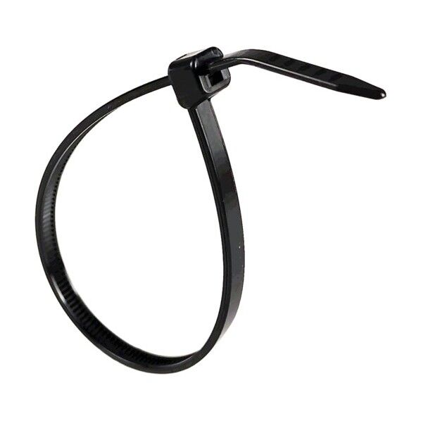 スタンダードタイ(耐候・耐熱タイプ) 黒 SG-150W 100本