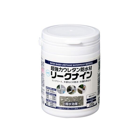 超強力ウレタン防水材リークナイン 200g クリア L004 1点