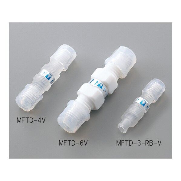 ミニチェックバルブ(フッ素樹脂製) MFTD-3-RB-V 2-9977-06 1