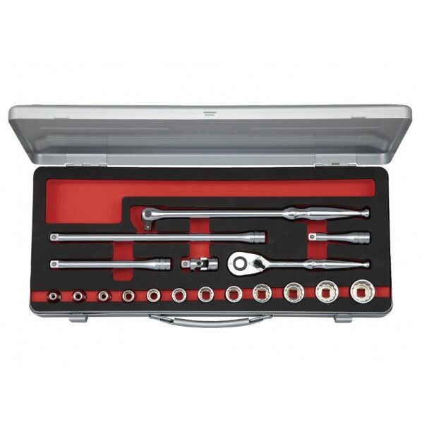 差込角9.5SQ 18点組 十二角ソケットセット