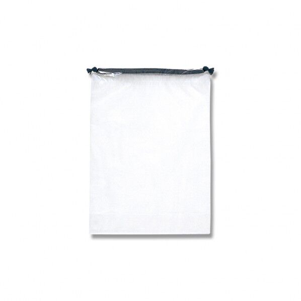 HEIKO 巾着ポリ袋 シャンテバッグ ナチュラル 4S 10枚 半透明 0.05×180×260(底マチ80)mm 6634900 1点