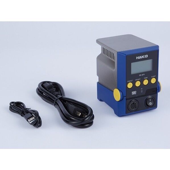 HAKKO はんだこて FX-971 100V 2極接地P こて、こて台なし 280×220×150mm FX971-811 1台...