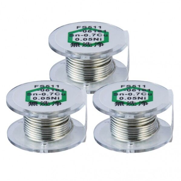 白光(HAKKO) 鉛フリーはんだ0.6mm 3コ FS511-06301 1個