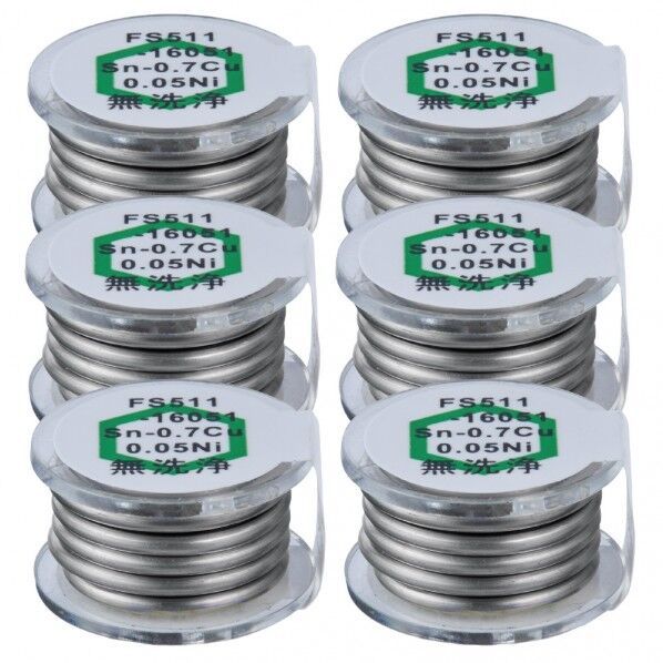 鉛フリーはんだ1.6mm 6コ