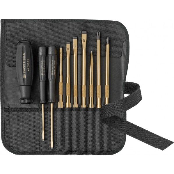 9本組 差替ドライバー ゴールド