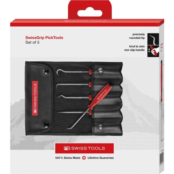 ロールアップケース入りピックツールセット