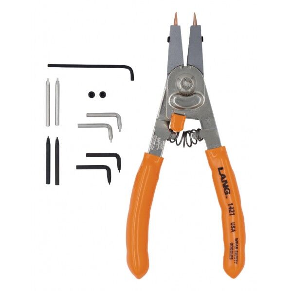 スナップリングプライヤー(替爪式・軸穴兼用)