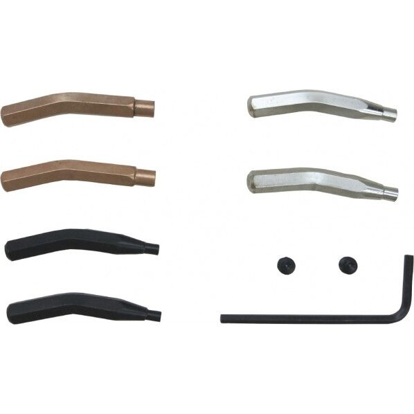 スナップリングプライヤー(T型ハンドルタイプ・替爪式・軸穴兼用) 先端部替爪