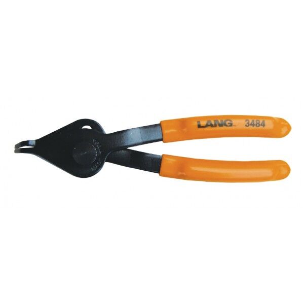LANGTOOLS(ラングツール) スナップリングプライヤー 45度アングル 先端爪径1.0mm 全長152mm 3484 1丁