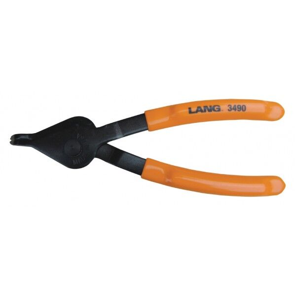 LANGTOOLS(ラングツール) スナップリングプライヤー 45度アングル 先端爪径1.8mm 全長190mm 3490 1丁