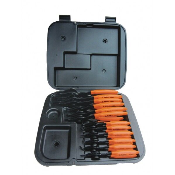 LANGTOOLS(ラングツール) スナップリングプライヤーセット 12本入り 3495 12本