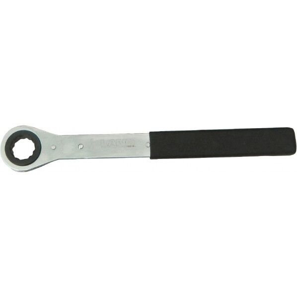 LANGTOOLS(ラングツール) 大型ラチェットメガネレンチ 12角 サイズ24mm 全長300mm RBM-24 1丁