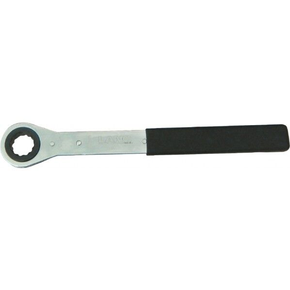 LANGTOOLS(ラングツール) 大型ラチェットメガネレンチ 12角 サイズ25mm 全長300mm RBM-25 1丁