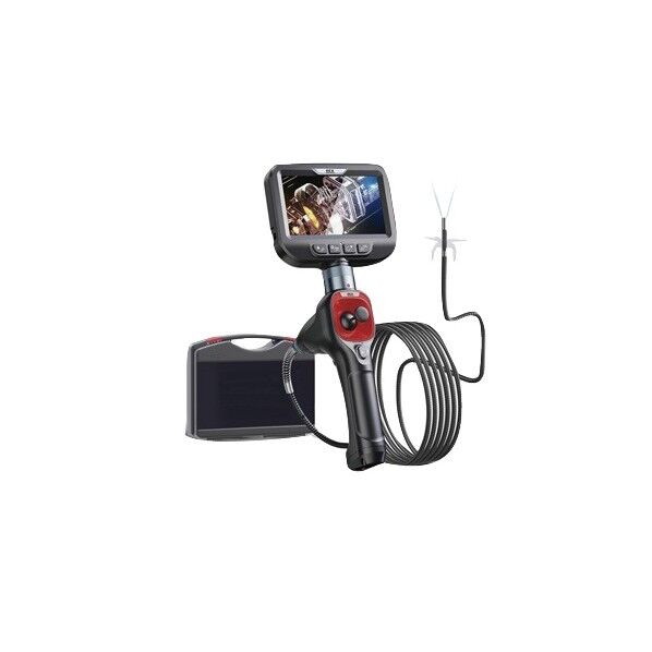 4WAY 360° 4方向先端回転式工業用内視鏡 カメラケーブル長 1m