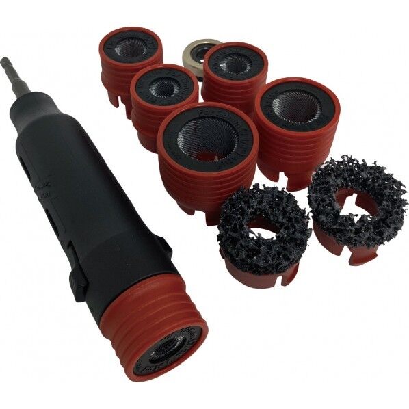 差込角1/2SQ ボルトクリーニングセット 専用ケース付き