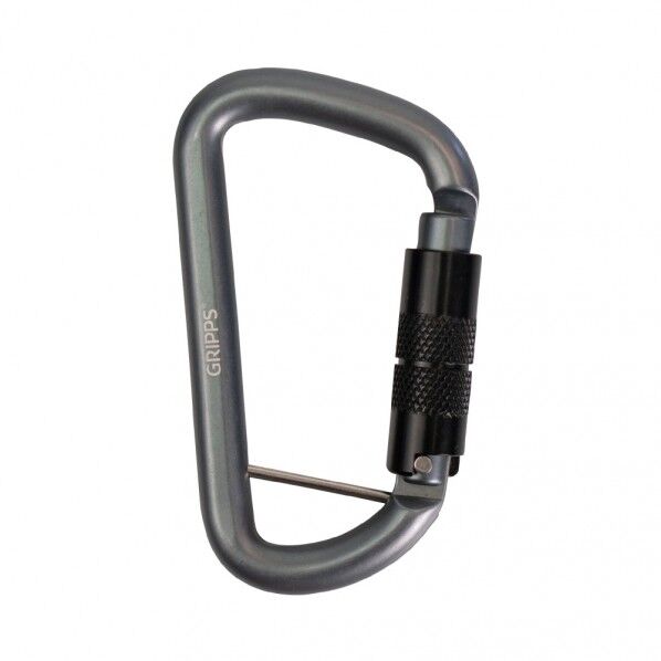 GRIPPS デュアルアクションカラビナ 最大荷重7kg H10031 1個