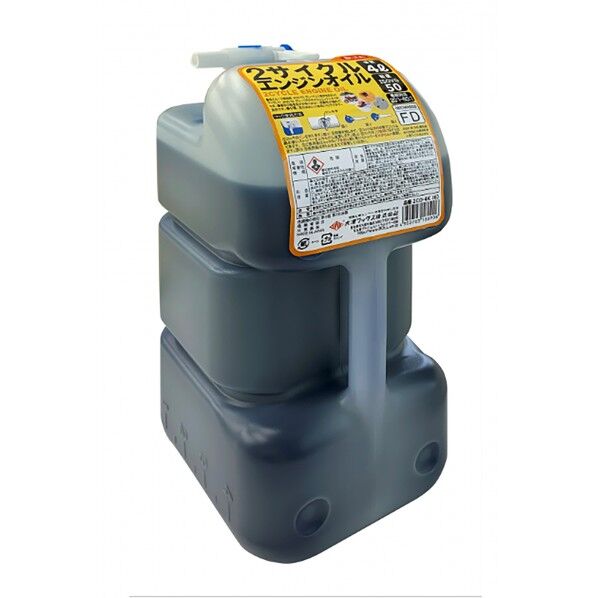 2サイクルエンシﾞンオイル コック付 4L