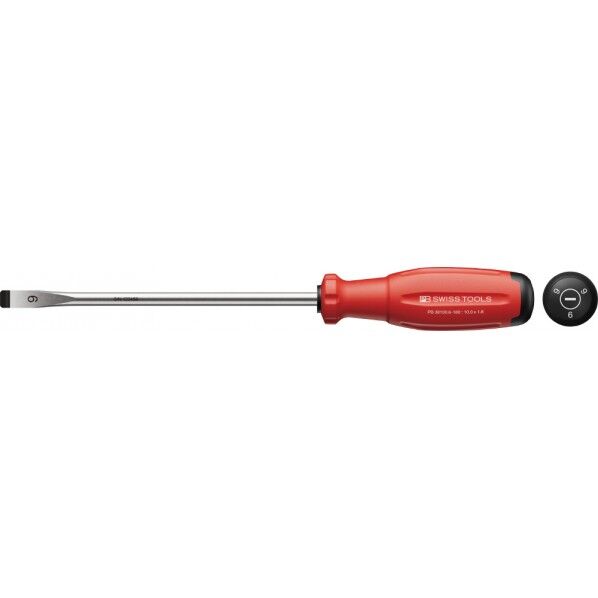 スイスグリップEVO マイナスドライバー 刃先幅10.0mm 全長303mm