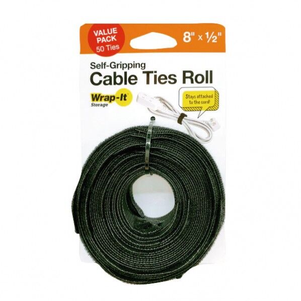 ケーブルタイ収納ロール 8インチ