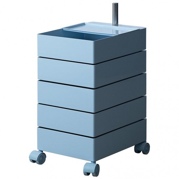 マルチワゴン Pluna(プルーナ) 5段 ライトブルー WG-H001