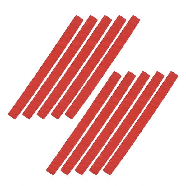 カラーたすき 赤 10本組