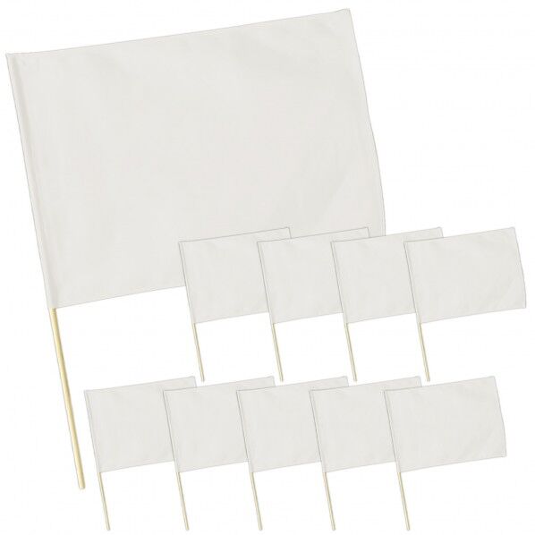 大旗 φ12mm 白 10本組