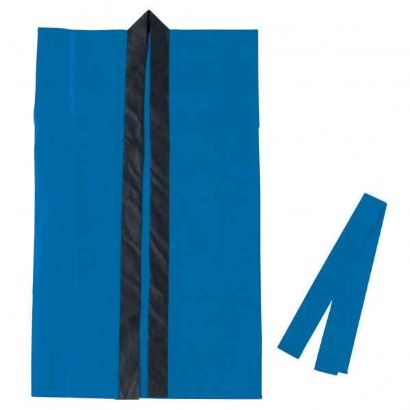 カラー不織布ロンクﾞハッヒﾟ(ハチマキ付) 青 M